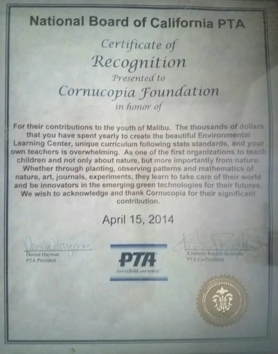 National Board of California PTA